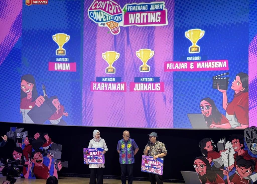 juara 1 kompetisi menulis JNE 2025 kategori umum